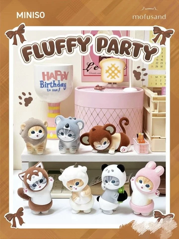 Mofusand x Miniso Fluffy Party Blind Box — Ko-Re Ko-Re